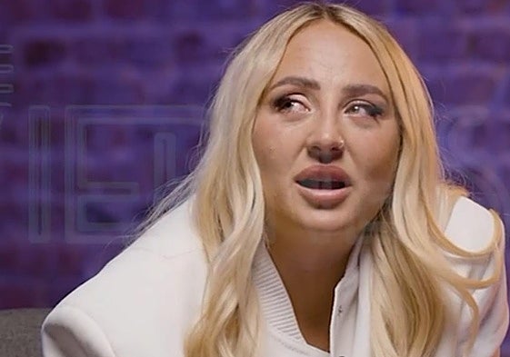 Rocío Flores, durante la entrevista en '¡De viernes!'.