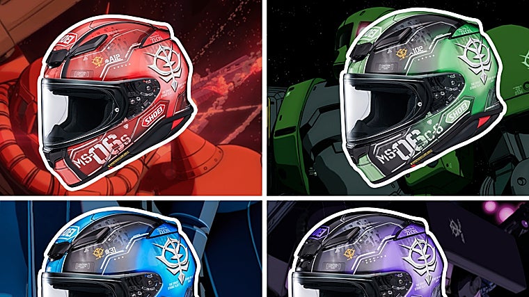 SHOEI NXR2 x Mobile Suit Gundam