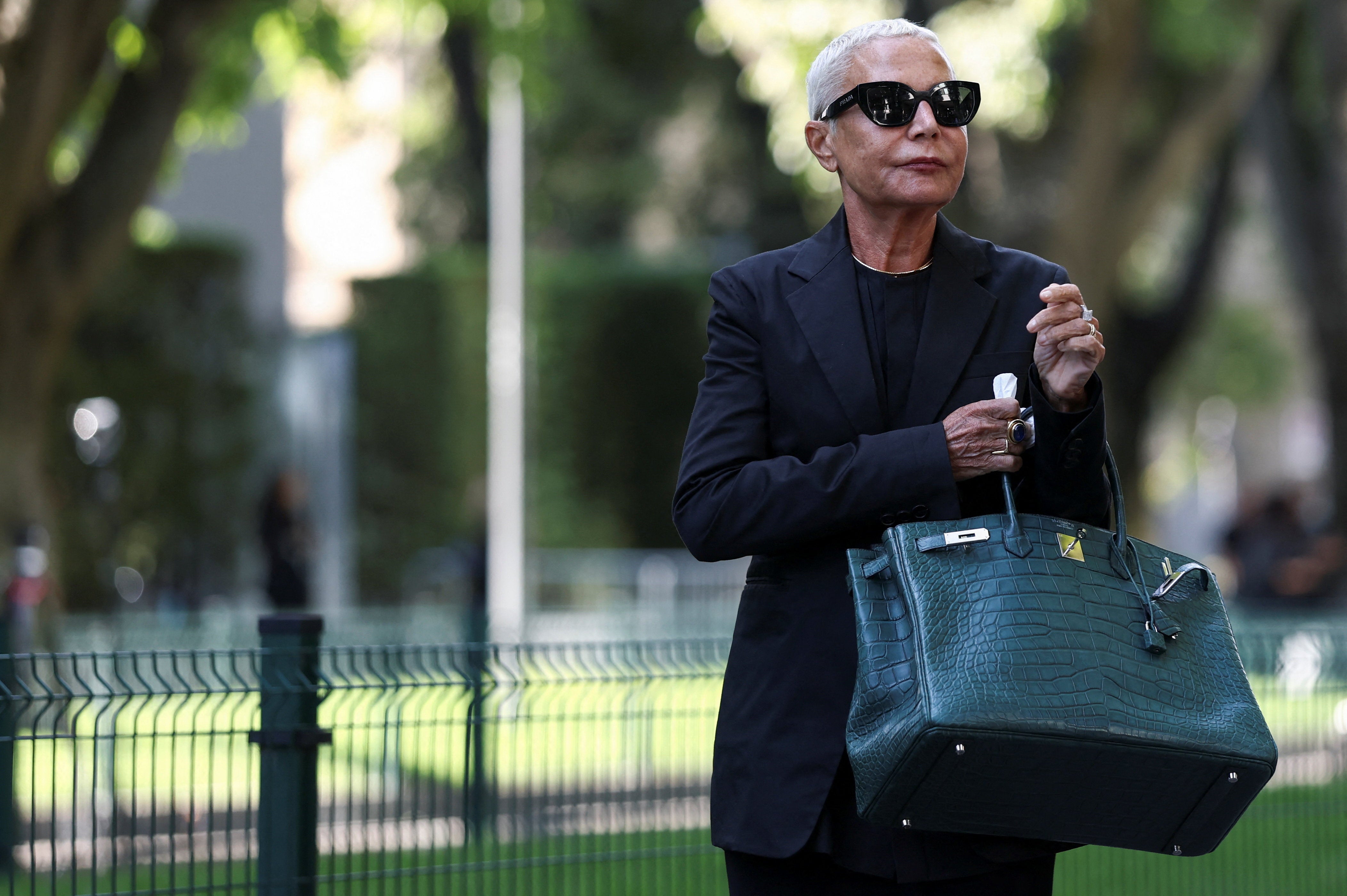 La capilla ardiente de Giorgio Armani, en imágenes