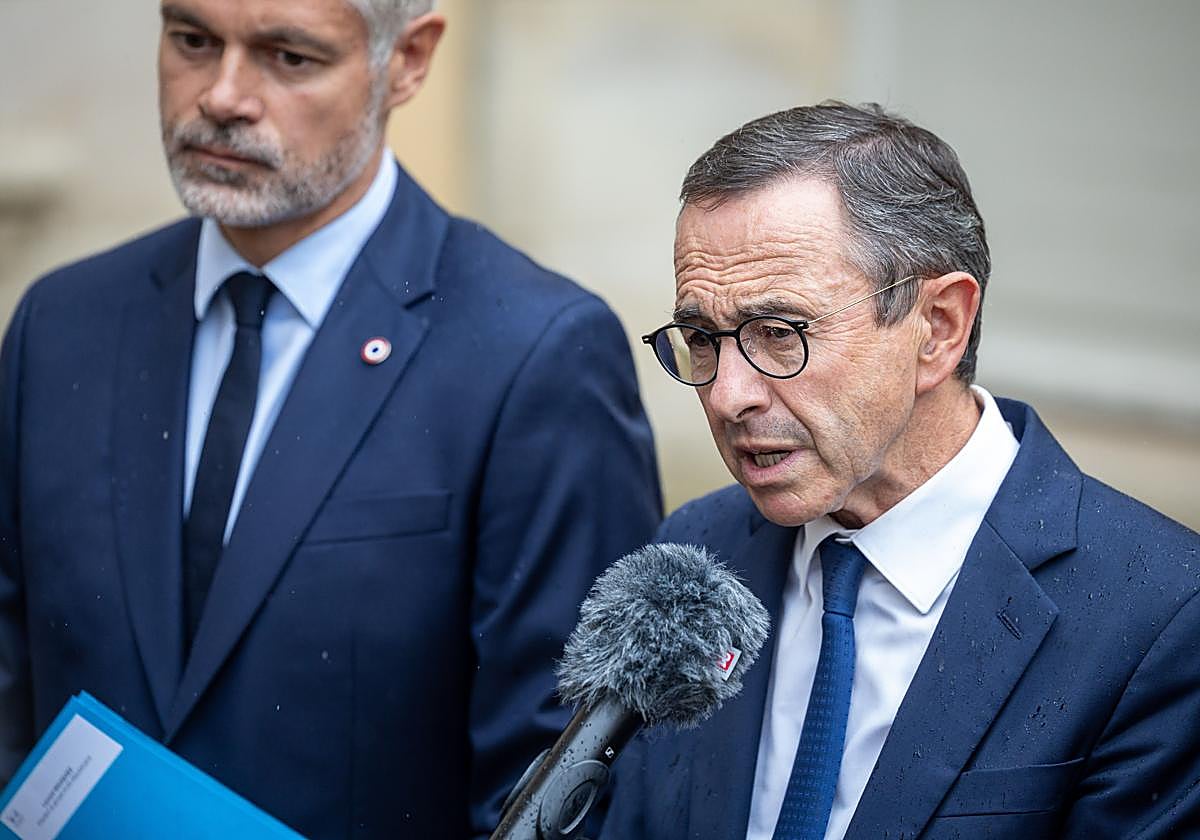 Bruno Retailleau, ministro del Interior de Francia