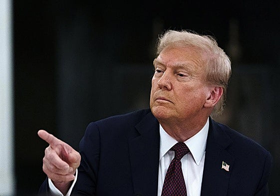 Donald Trump, presidente de Estados Unidos.