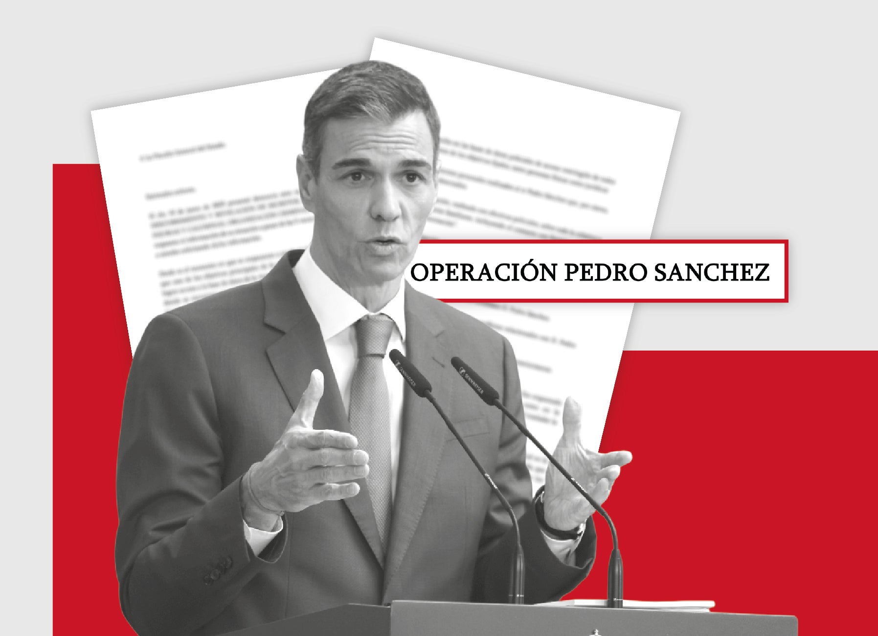La investigación parapolicial a Pedro Sánchez y su familia incluyó seguimientos personales