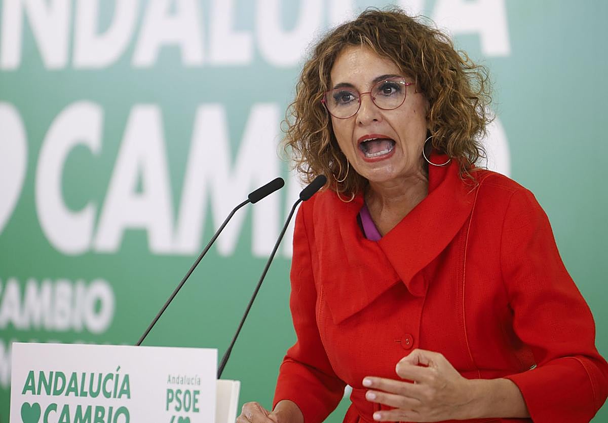 La ministra de Hacienda, María Jesús Montero.