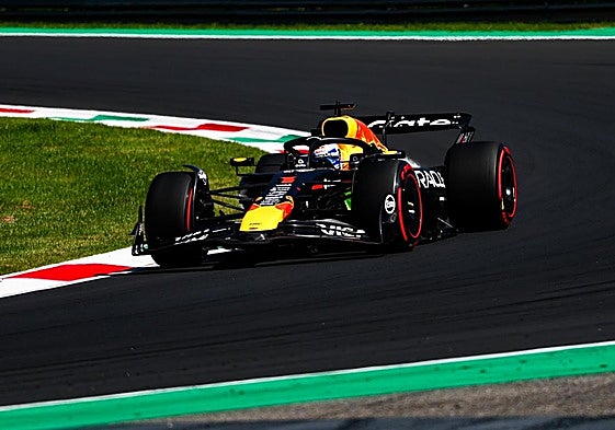 Max Verstappen, durante la clasificación en el Gran Premio de Italia.