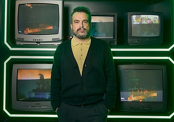 Nacho Vigalondo, en una imagen promocional de 'Tribute'.