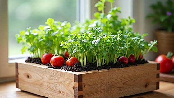 Cultivar verduras ecológicas en casa es posible con este mini huerto urbano