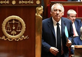 El primer ministro, François Bayrou.