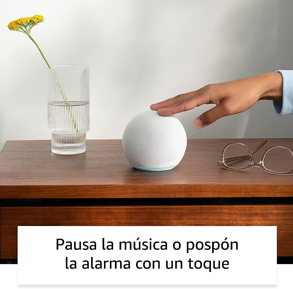 Análisis del altavoz inteligente Echo Dot (última generación) con Alexa y sonido mejorado
