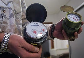 Contadores de agua y gas
