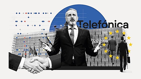 La nueva Telefónica de Murtra toma posiciones en Bruselas para impulsar fusiones con cerca de 40 reuniones