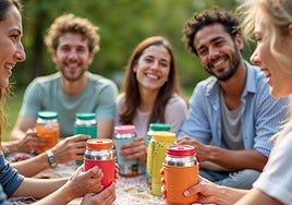 Mantén tus bebidas perfectas con estas tapas de silicona para latas y botellas