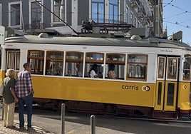El turístico tranvía de Lisboa es una de las principales atracciones turísticas de la capital lusa.