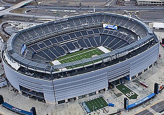 El MetLife Stadium de Nueva York donde el 19 de julio de 2026 se jugará la final.