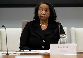 La gobernadora de la Reserva Federakl estaodunidense, Lisa Cook, en una imagen de archivo.