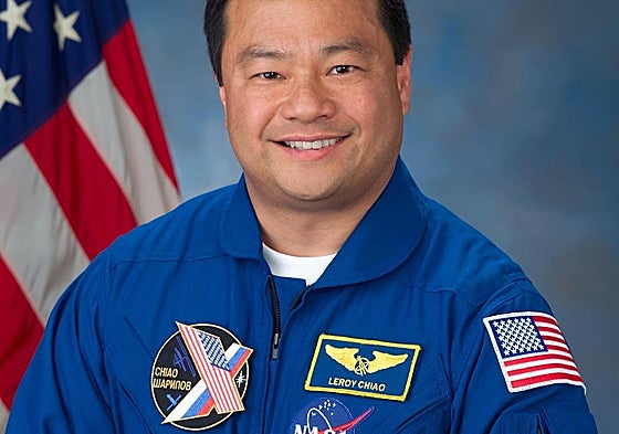 El astronauta estadounidense de origen chino Leroy Chiao, ya retirado, en una foto de 2005.