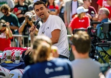 Charlie Kirk, el 'reclutador' de jóvenes de Trump que decía que «los negros cometían menos delitos cuando eran esclavos»