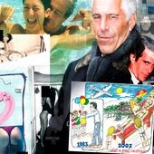 Así es el sórdido álbum de cumpleaños de Epstein que ha provocado el escándalo en Estados Unidos