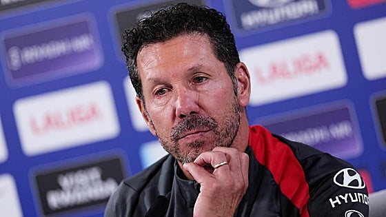 Simeone: «Necesitamos que la gente apoye al equipo y nosotros hacer un buen partido»