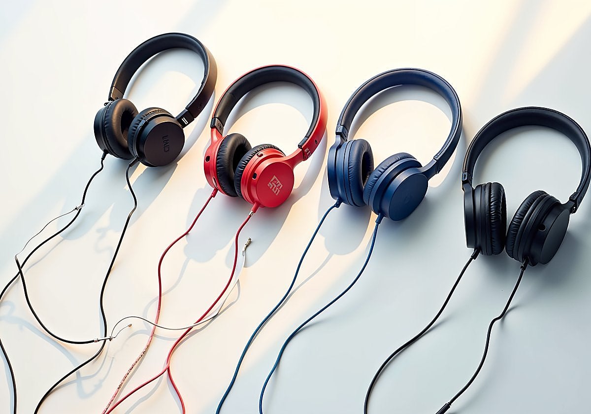 Sonido de calidad y comodidad diaria con estos auriculares con cable