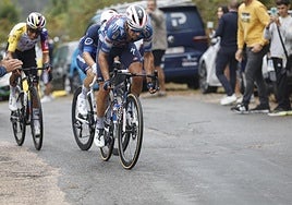 Philipsen gana en Guijuelo su tercera etapa antes de la batalla final en la Bola del Mundo