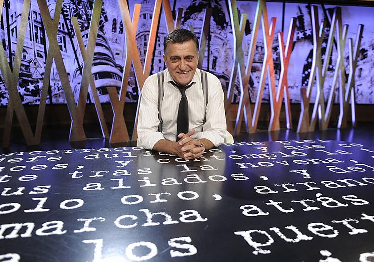 El presentador El Gran Wyoming.