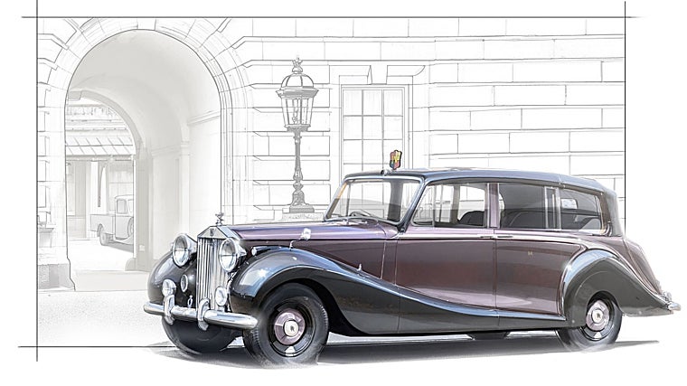 Phantom IV utilizado por la monarca inglesa