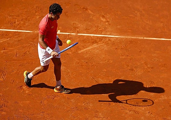 Jaume Munar ante el danés Elmer Moeller.