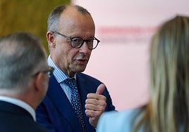 Friedrich Merz, canciller de Alemania.