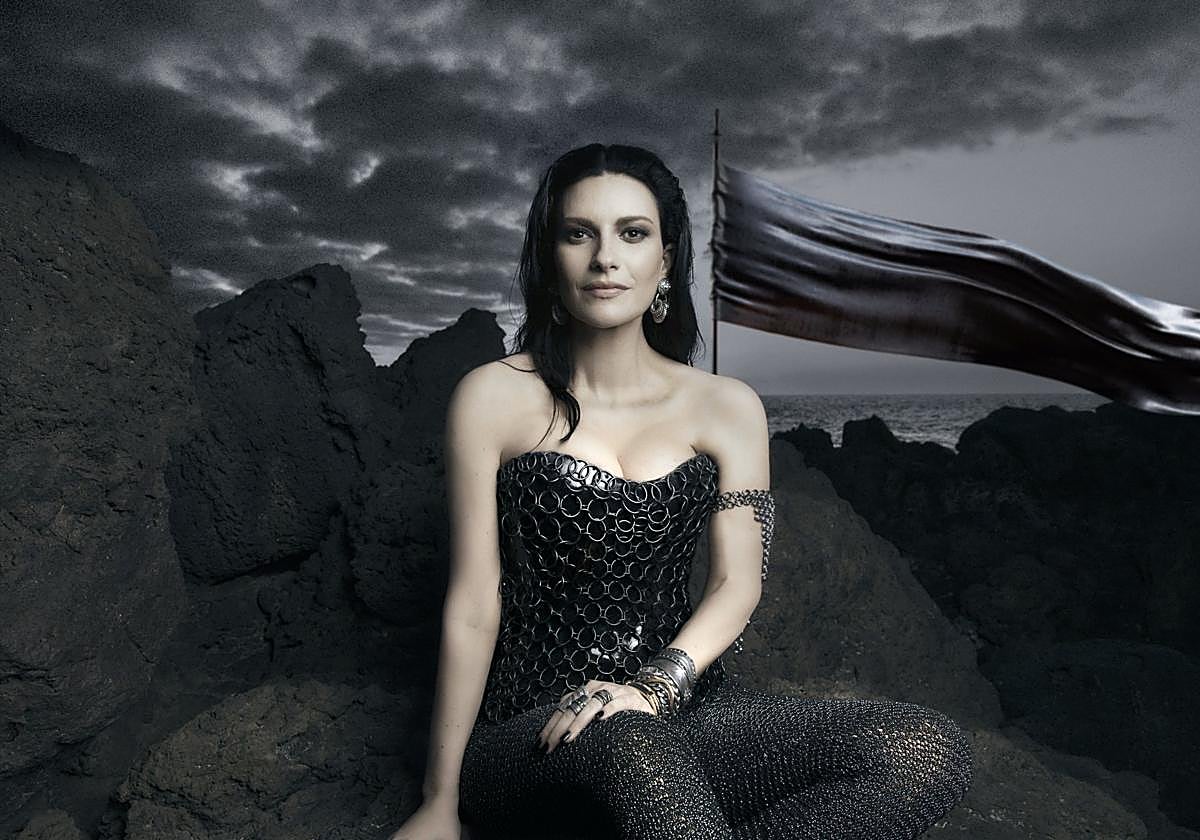 La cantante italiana, Laura Pausini.