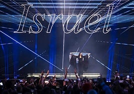 Imagen de la representante de Israel en Eurovisión 2025.