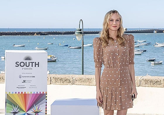 Diane Kruger, en el South International Series Festival de Cádiz.