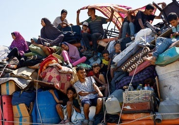 Dos mil euros marcan la diferencia entre la vida y la muerte en Gaza City