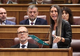 Miriam Nogueras, portavoz de Junts, en el Congreso