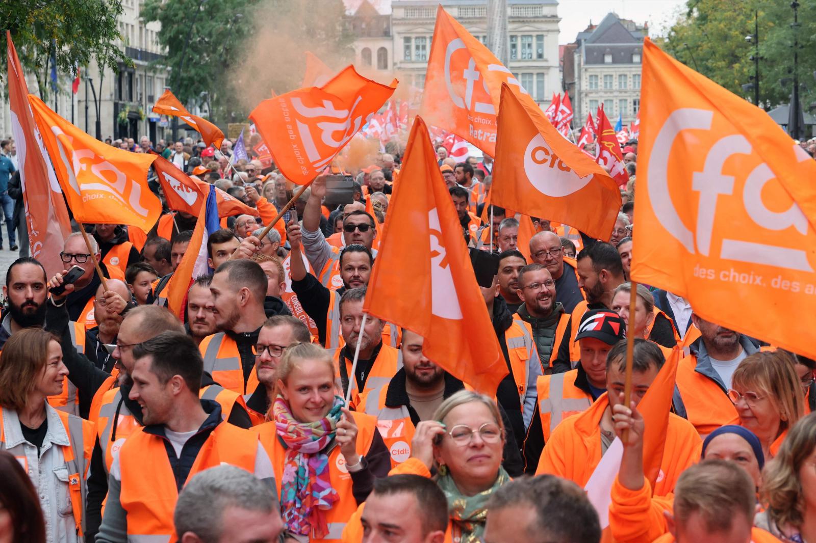 Así se vive en Francia la nueva jornada de huelga general