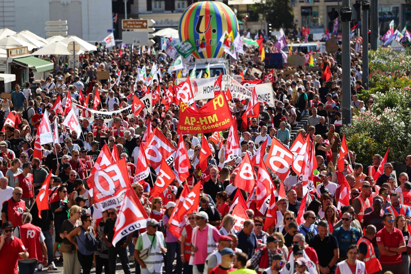 Así se vive en Francia la nueva jornada de huelga general