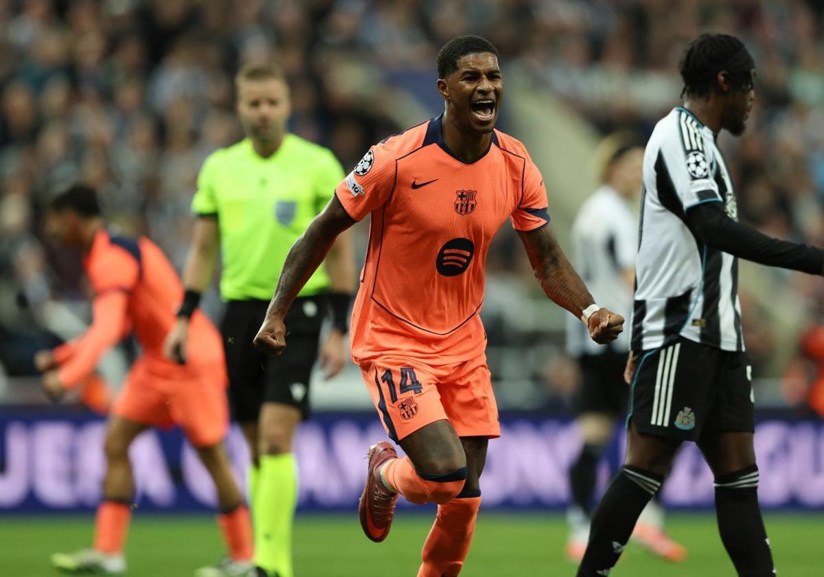 Rashford Dinamita St James 'Park