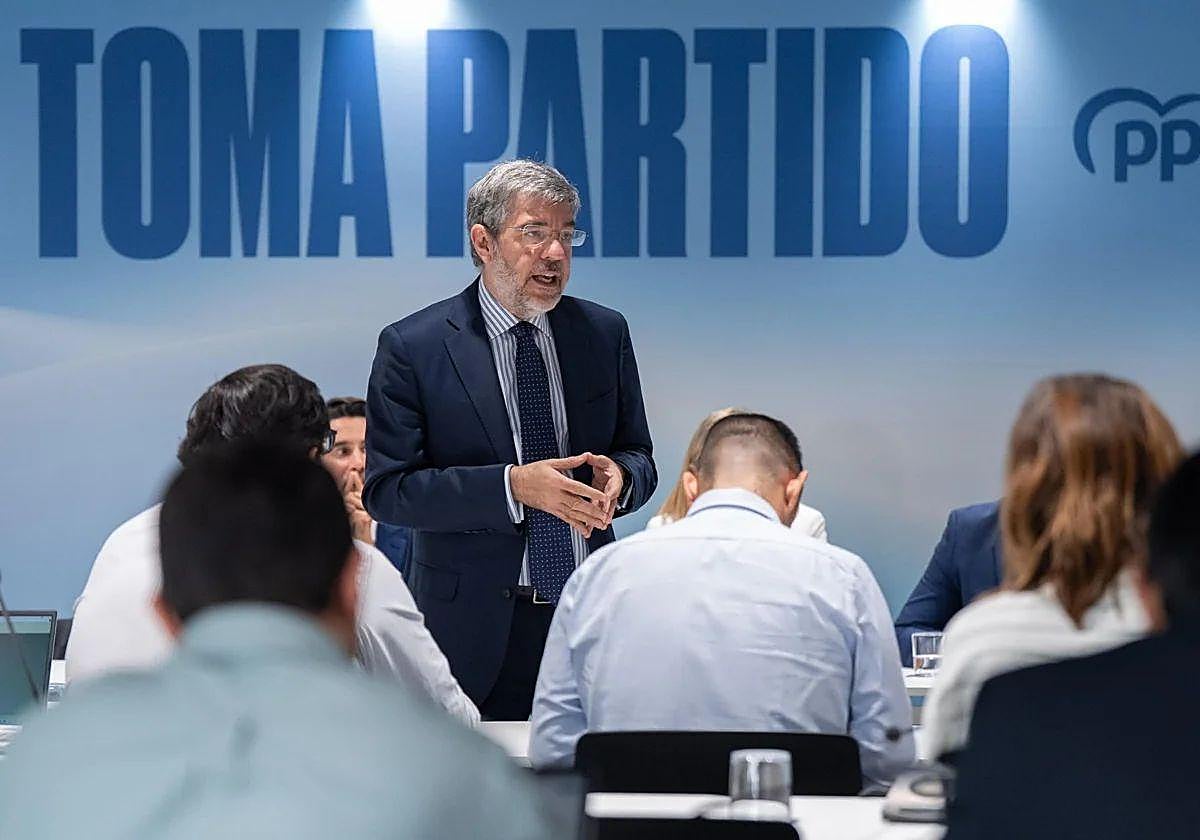 Alberto Nadal, vicesecretario de Economía del PP.