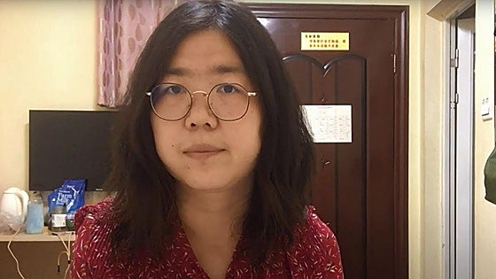 China juzga de nuevo a la bloguera que informó sobre el comienzo de la pandemia