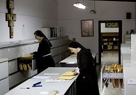 Monjas del Monasterio de San Juan de la Penitencia, en Alcalá de Henares.