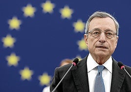 El economista italiano Mario Draghi.