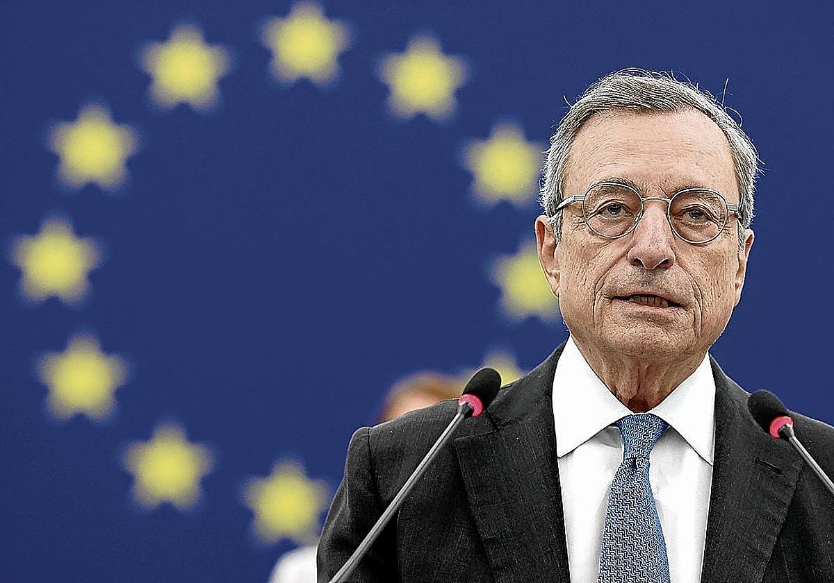 El economista italiano Mario Draghi.