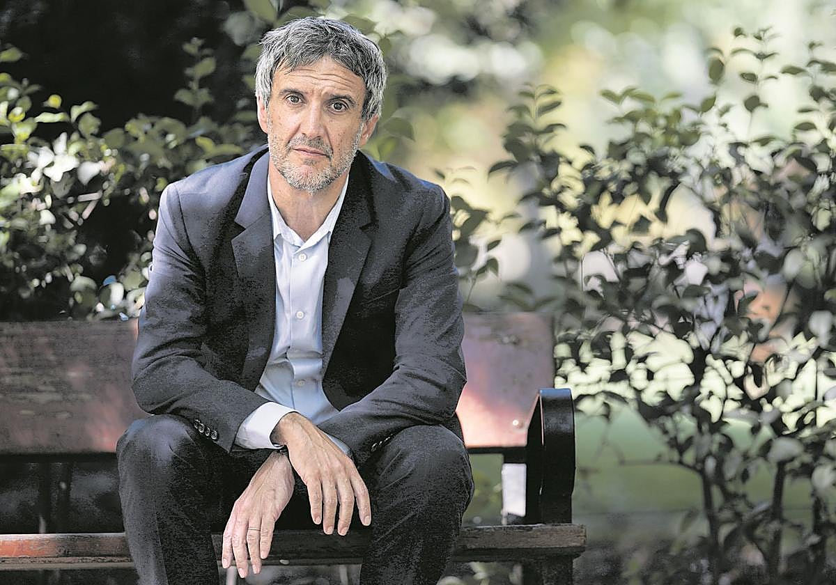 Fernando Belzunce, durante la entrevista.