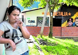 Katerine (nombre de guerra) forma parte de los 70 firmantes de paz que viven el proceso de reinserción.