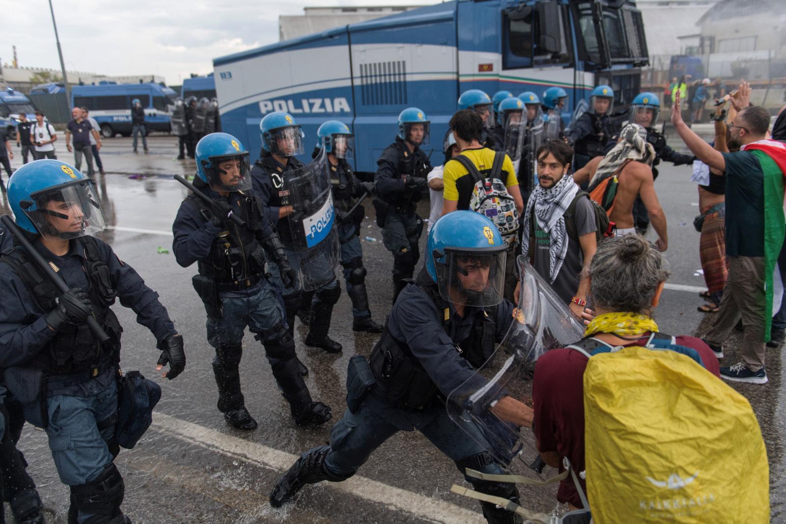 Miles de italianos toman las calles de varias ciudades en solidaridad con Gaza