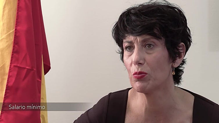 Elma Saiz: «No temo ningún examen. Sigo convencida de que no habrá ajustes en las pensiones»