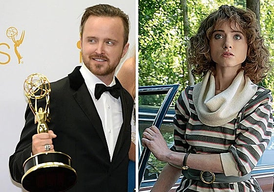 Los actores Aaron Paul y Natalia Dyer, últimas incorporaciones al reparto de SDCCM.