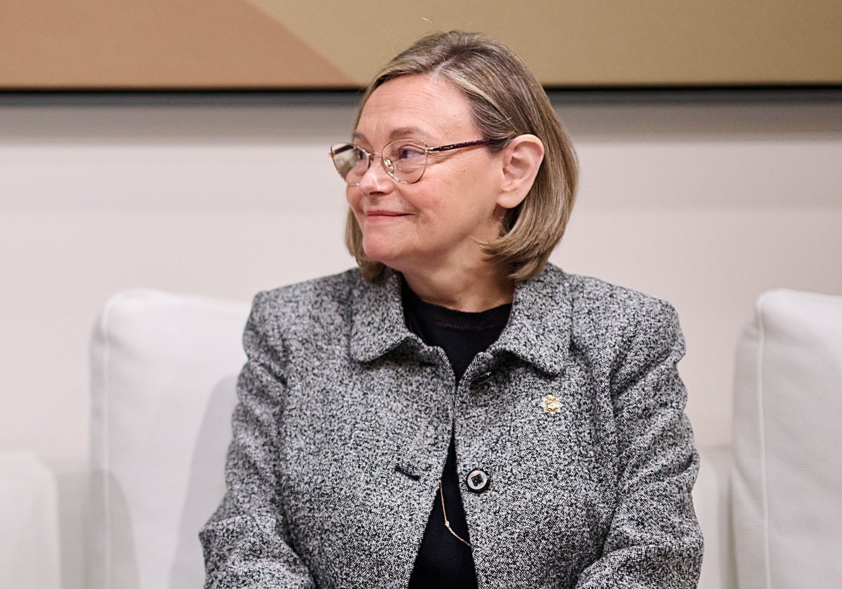 La vocal del CGPJ Esther Erice, presidenta del Observatorio contra la Violencia Doméstica y de Género.