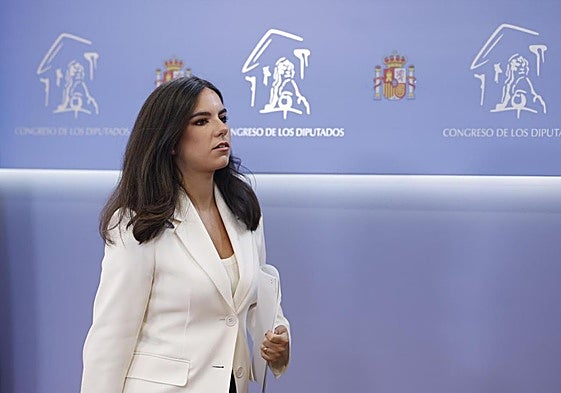 La portavoz parlamentaria de Vox, Pepa Millán.