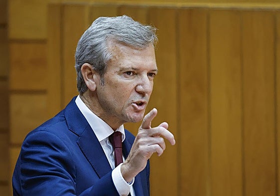 El presidente de la Xunta, Alfonso Rueda.