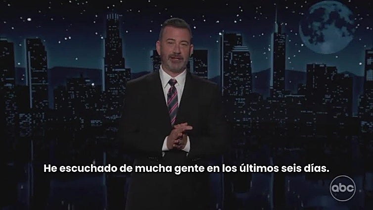 El regreso de Jimmy Kimmel a la televisión